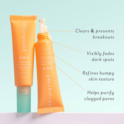 Patchology S.O.S. Totally Invisible Clarifying Liquid Patch, 0.67 fl oz